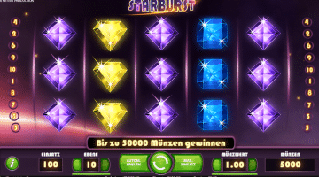 Starburst Spielautomat NetEnt