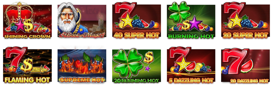 Euro Games Technology Slot Machines