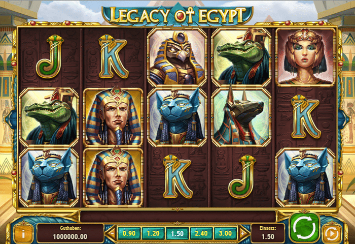 Legacy of Egypt Play n Go