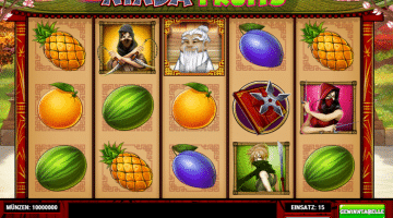 Ninja Fruits Play n Go