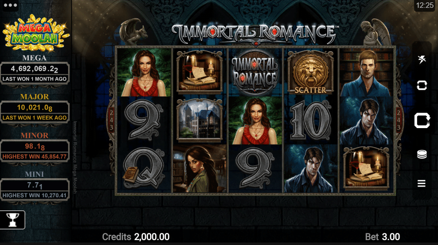 Immortal Romance Mega Moolah